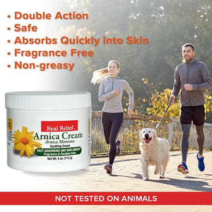 REAL RELIEF - Real Relief Arnica Cream 4 Oz. 2 Pack - The Red Vitamin MX - Suplementos Alimenticios - {{ shop.shopifyCountryName }}