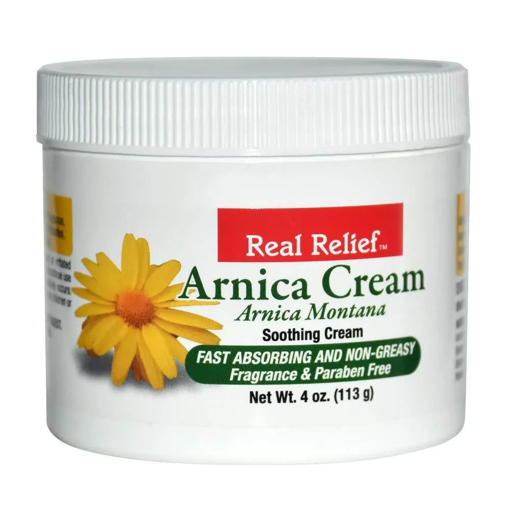 REAL RELIEF - Real Relief Arnica Cream 4 Oz. - The Red Vitamin MX - Suplementos Alimenticios - {{ shop.shopifyCountryName }}