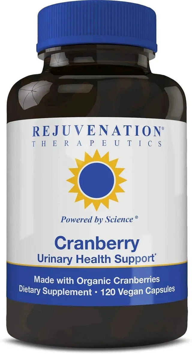 REJUVENATION THERAPEUTICS - Rejuvenation Therapeutics Organic Cranberry Extract 120 Capsulas - The Red Vitamin MX - Suplementos Alimenticios - {{ shop.shopifyCountryName }}