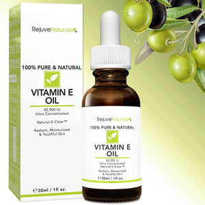 REJUVENATURALS - RejuveNaturals Vitamin E Oil 42,900 IU 30Ml. - The Red Vitamin MX - Suplementos Alimenticios - {{ shop.shopifyCountryName }}