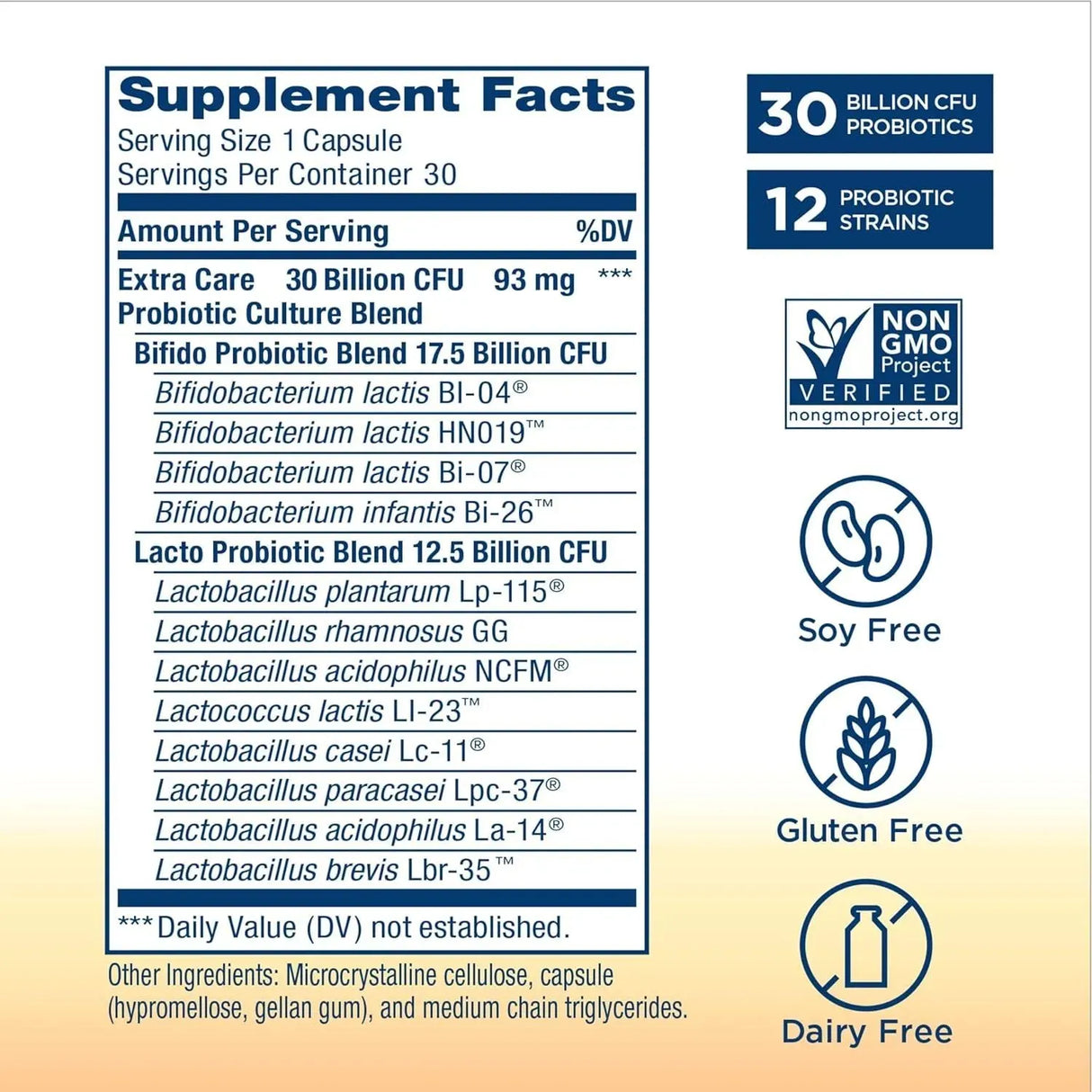 RENEWLIFE - Renew Life Extra Care Go-Pack Probiotic 30 Capsulas - The Red Vitamin MX - Suplementos Alimenticios - {{ shop.shopifyCountryName }}
