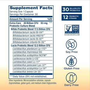 RENEWLIFE - Renew Life Extra Care Go-Pack Probiotic 30 Capsulas - The Red Vitamin MX - Suplementos Alimenticios - {{ shop.shopifyCountryName }}