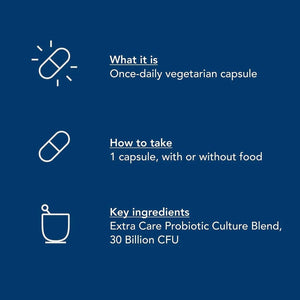RENEWLIFE - Renew Life Extra Care Probiotic 60 Capsulas - The Red Vitamin MX - Suplementos Alimenticios - {{ shop.shopifyCountryName }}
