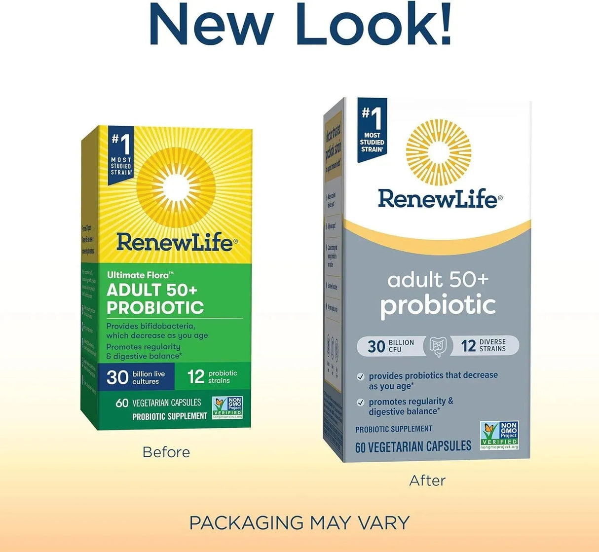 RENEWLIFE - Renew Life Probiotic Adult 50 Plus 60 Capsulas - The Red Vitamin MX - Suplementos Alimenticios - {{ shop.shopifyCountryName }}