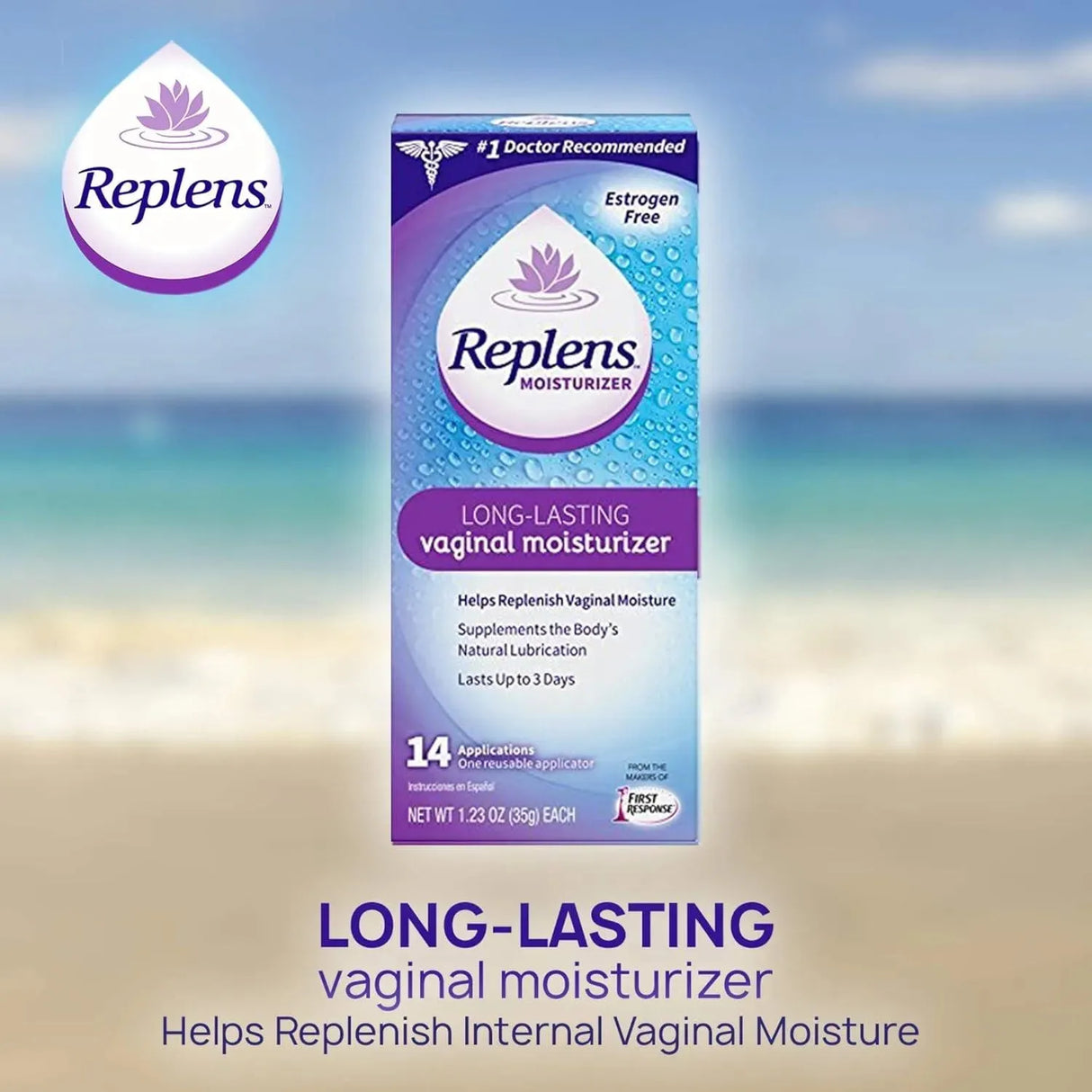 REPLENS - Replens Long-Lasting Vaginal Moisturizer 14 Aplicaciones - The Red Vitamin MX - Hidratantes Vaginales - {{ shop.shopifyCountryName }}