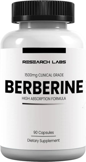 RESEARCH LABS - Research Labs Clinical Grade Berberine 1500Mg. 90 Capsulas - The Red Vitamin MX - Suplementos Alimenticios - {{ shop.shopifyCountryName }}