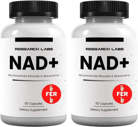 RESEARCH LABS - Research Labs NAD+ 60 Capsulas - The Red Vitamin MX - Suplementos Alimenticios - {{ shop.shopifyCountryName }}