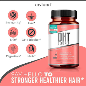 REVIDEN - Reviden DHT Blocker for Hair Growth 60 Capsulas - The Red Vitamin MX - Suplementos Alimenticios - {{ shop.shopifyCountryName }}