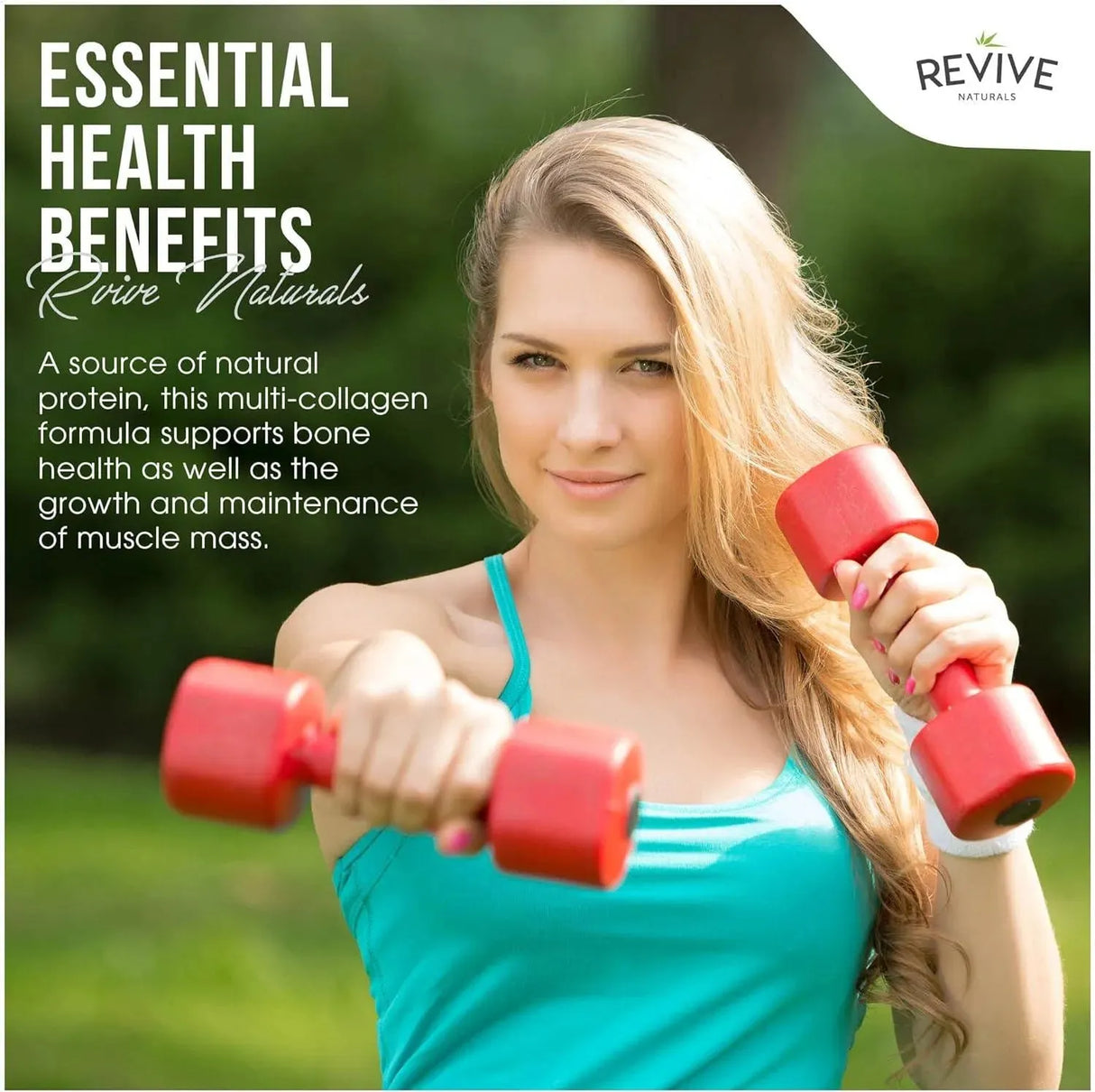 REVIVE - Revive Naturals Multi Collagen Hydrolyzed Protein Powder 454Gr. - The Red Vitamin MX - Suplementos Alimenticios - {{ shop.shopifyCountryName }}