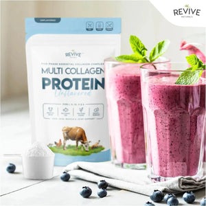 REVIVE - Revive Naturals Multi Collagen Hydrolyzed Protein Powder 454Gr. - The Red Vitamin MX - Suplementos Alimenticios - {{ shop.shopifyCountryName }}