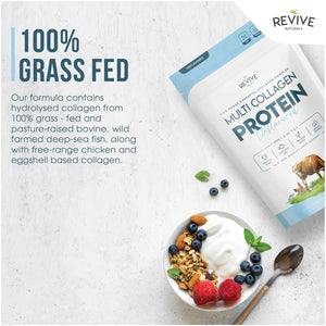 REVIVE - Revive Naturals Multi Collagen Hydrolyzed Protein Powder 454Gr. - The Red Vitamin MX - Suplementos Alimenticios - {{ shop.shopifyCountryName }}