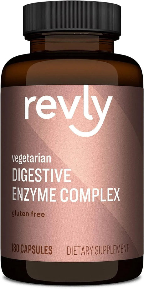 REVLY - Revly Digestive Enzyme Complex 180 Capsulas - The Red Vitamin MX - Suplementos Alimenticios - {{ shop.shopifyCountryName }}