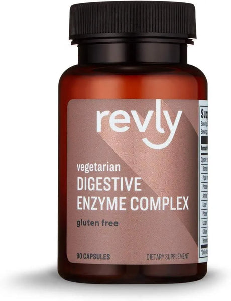 REVLY - Revly Digestive Enzyme Complex 90 Capsulas - The Red Vitamin MX - Suplementos Alimenticios - {{ shop.shopifyCountryName }}