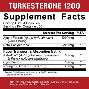 RICH PIANA 5% - 5% Nutrition Turkesterone 1200Mg. 200Mg. Ecdysterone 120 Capsulas - The Red Vitamin MX - Suplementos Alimenticios - {{ shop.shopifyCountryName }}