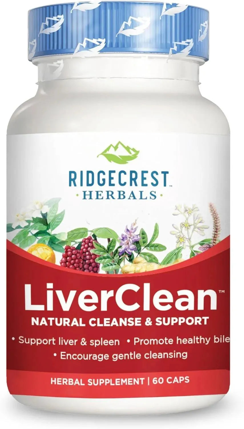 RIDGECREST HERBALS - Ridgecrest Herbals LiverClean 60 Capsulas - The Red Vitamin MX - Suplementos Alimenticios - {{ shop.shopifyCountryName }}