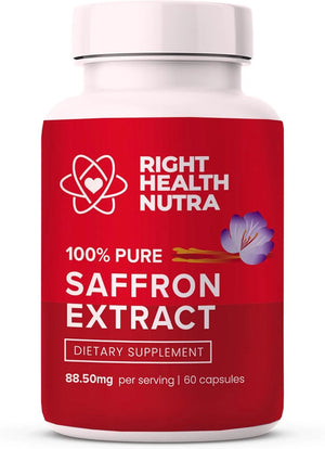 RIGHT HEALTH NUTRA - Right Health Nutra Saffron Extract 88.50Mg. 60 Capsulas - The Red Vitamin MX - Suplementos Alimenticios - {{ shop.shopifyCountryName }}