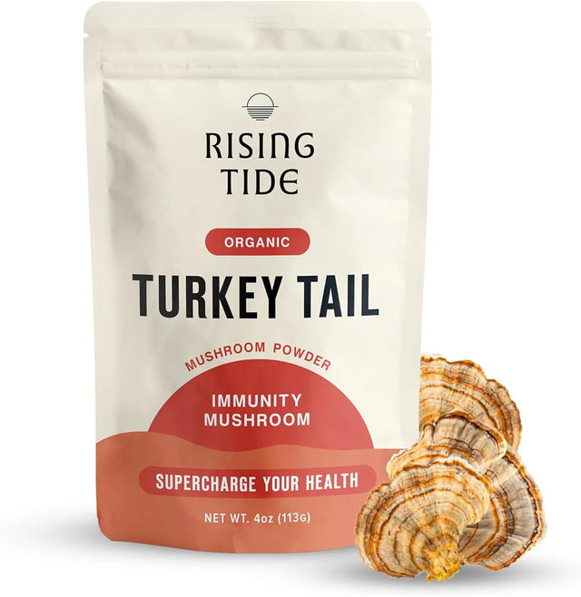 RISING TIDE - Rising Tide Turkey Tail Mushroom 113Gr. - The Red Vitamin MX - Suplementos Alimenticios - {{ shop.shopifyCountryName }}