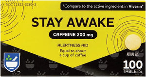 RITE AID - Rite Aid Stay Awake Tablets Caffeine 200Mg. 100 Tabletas - The Red Vitamin MX - Suplementos Alimenticios - {{ shop.shopifyCountryName }}