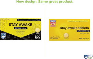 RITE AID - Rite Aid Stay Awake Tablets Caffeine 200Mg. 100 Tabletas - The Red Vitamin MX - Suplementos Alimenticios - {{ shop.shopifyCountryName }}