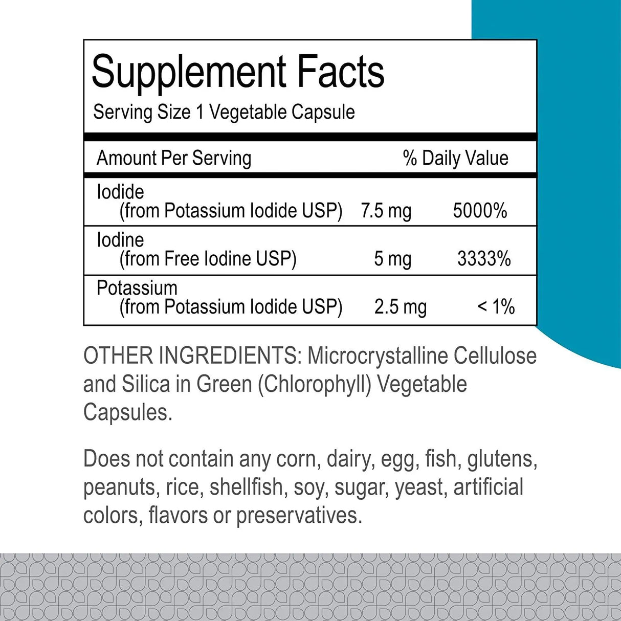 RLC LABS - RLC i-Throid 12.5Mg. Iodine and Iodide Supplement 90 Capsulas - The Red Vitamin MX - Suplementos Alimenticios - {{ shop.shopifyCountryName }}