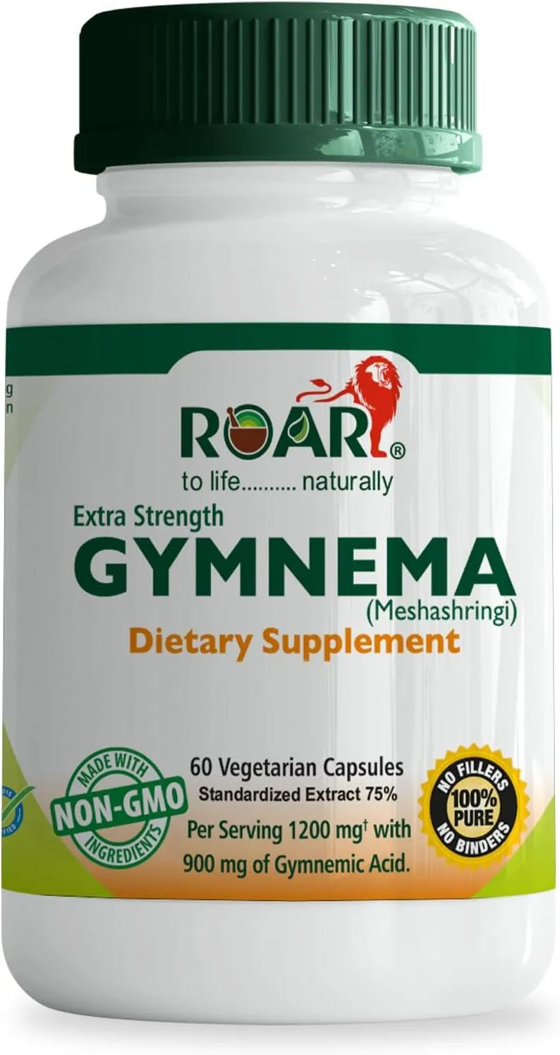 ROAR - ROAR Gymnema Sylvestre 1200Mg. 60 Capsulas - The Red Vitamin MX - Suplementos Alimenticios - {{ shop.shopifyCountryName }}