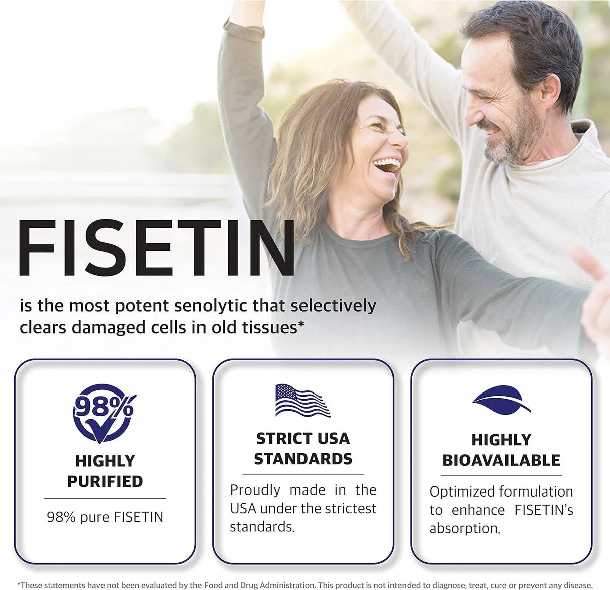 ROKIT AMERICA - ROKIT AMERICA Fisetin Supplement with Bio Perine 60 Capsulas - The Red Vitamin MX - Suplementos Alimenticios - {{ shop.shopifyCountryName }}