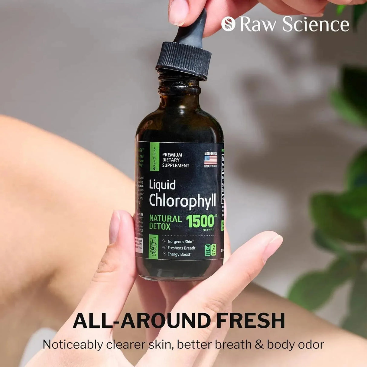 S RAW SCIENCE - S Raw Science Chlorophyll Liquid Drops 60Ml. - The Red Vitamin MX - Suplementos Alimenticios - {{ shop.shopifyCountryName }}