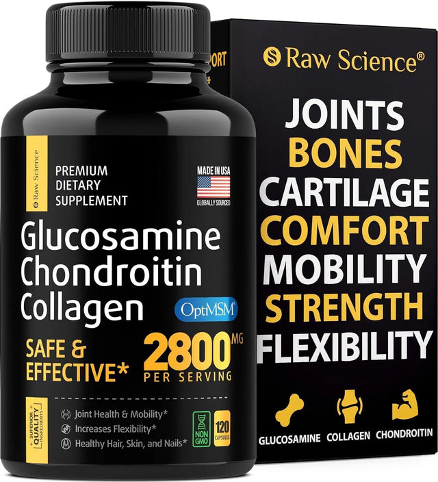 S RAW SCIENCE - S RAW SCIENCE Glucosamine Chondroitin MSM 120 Capsulas - The Red Vitamin MX - Suplementos Alimenticios - {{ shop.shopifyCountryName }}