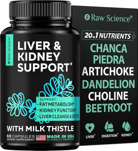 S RAW SCIENCE - S RAW SCIENCE Liver Cleanse Detox & Repair 60 Capsulas - The Red Vitamin MX - Suplementos Alimenticios - {{ shop.shopifyCountryName }}