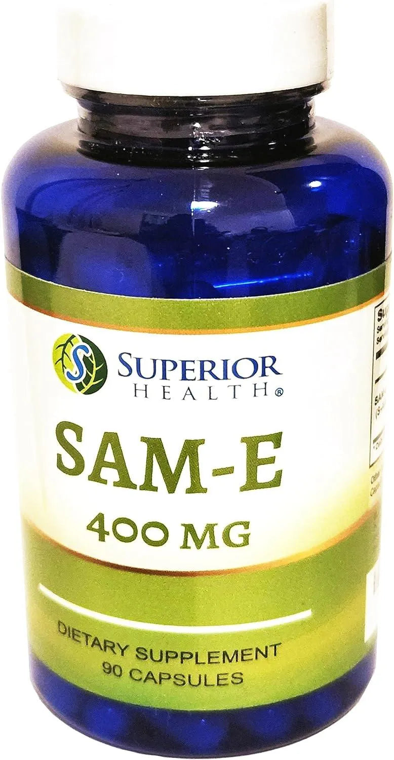 S SUPERIOR HEALTH - S SUPERIOR HEALTH SAM-e 400Mg. 90 Capsulas - The Red Vitamin MX - Suplementos Alimenticios - {{ shop.shopifyCountryName }}