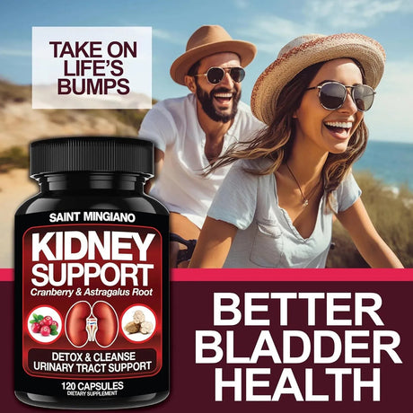 SAINT MINGIANO - Saint Mingiano Kidney Support Cleanse Detox & Repair 120 Capsulas - The Red Vitamin MX - Suplementos Alimenticios - {{ shop.shopifyCountryName }}