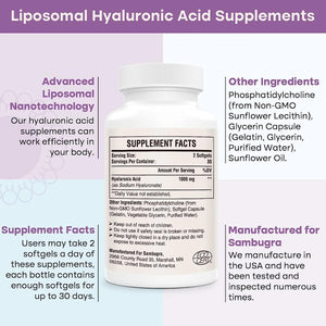 SAMBUGRA - Sambugra Liposomal Hyaluronic Acid 1000Mg. 60 Capsulas - The Red Vitamin MX - Suplementos Alimenticios - {{ shop.shopifyCountryName }}