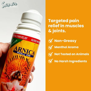 SANAR NATURALS - Sanar Naturals Arnica Roll On 3 Oz. - The Red Vitamin MX - Suplementos Alimenticios - {{ shop.shopifyCountryName }}