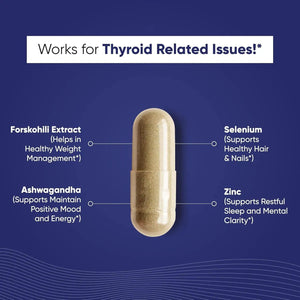 SANDHU´S - Sandhu's Thyroid Support Complex 70 Capsulas - The Red Vitamin MX - Suplementos Alimenticios - {{ shop.shopifyCountryName }}