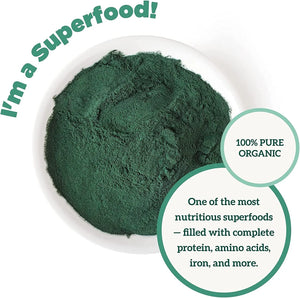 SARI FOODS - Sari Foods Co Organic Spirulina Powder 454Gr. - The Red Vitamin MX - Suplementos Alimenticios - {{ shop.shopifyCountryName }}