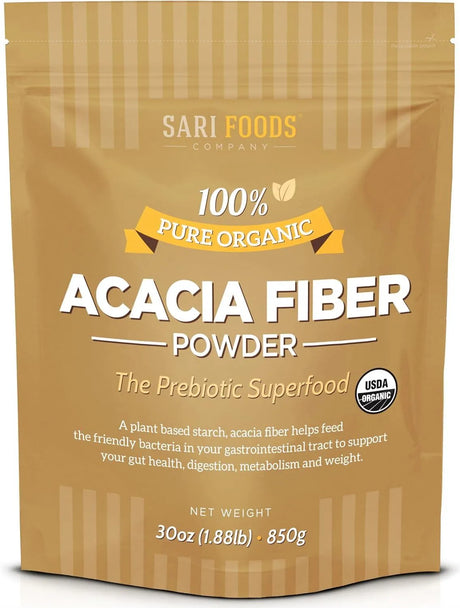 SARI FOODS - Sari Foods Organic Acacia Fiber Powder 850Gr. - The Red Vitamin MX - Suplementos Alimenticios - {{ shop.shopifyCountryName }}