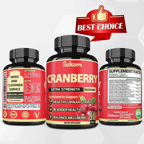 SATOOMI - Satoomi 6 in 1 Cranberry Pills for Women 36,550Mg. 90 Capsulas - The Red Vitamin MX - Suplementos Alimenticios - {{ shop.shopifyCountryName }}