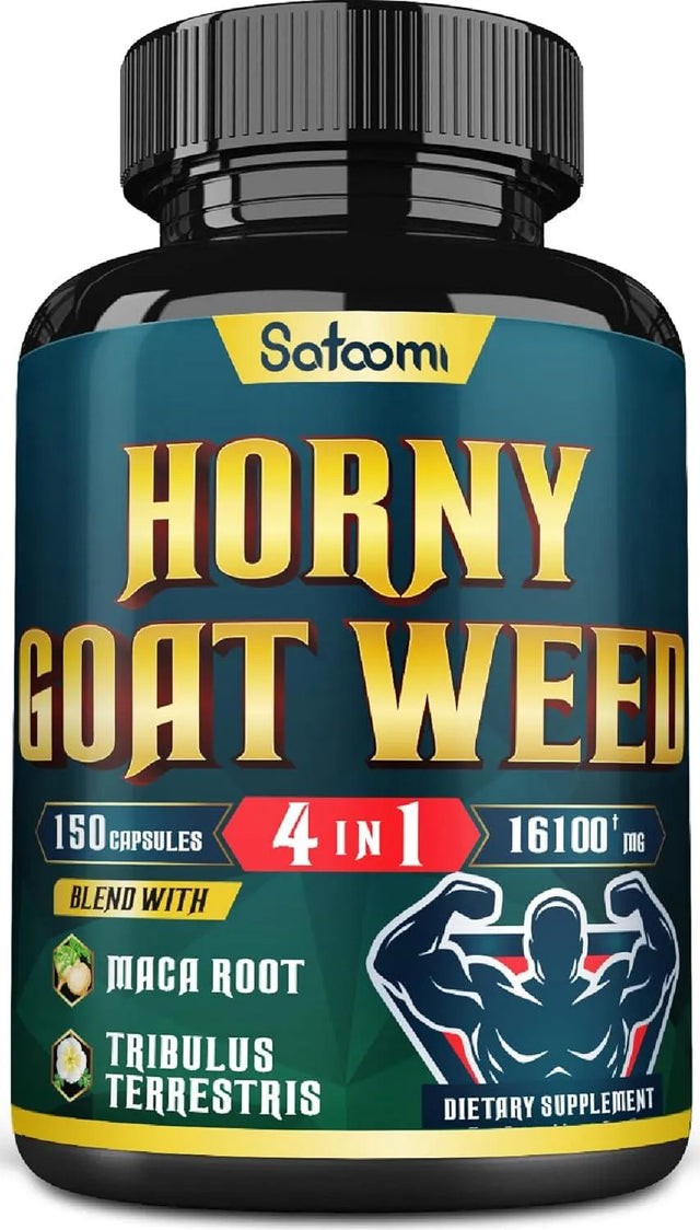 SATOOMI - Satoomi Horny Goat Weed 16,100Mg. 150 Capsulas - The Red Vitamin MX - Suplementos Alimenticios - {{ shop.shopifyCountryName }}