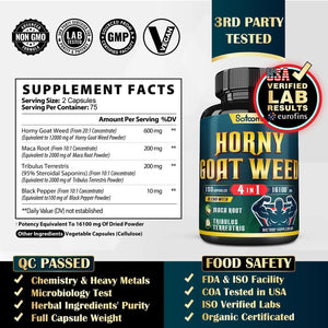 SATOOMI - Satoomi Horny Goat Weed 16,100Mg. 150 Capsulas - The Red Vitamin MX - Suplementos Alimenticios - {{ shop.shopifyCountryName }}