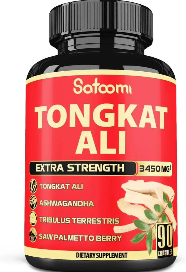 SATOOMI - Satoomi Natural Tongkat Ali Root Extract 3450Mg. 90 Capsulas - The Red Vitamin MX - Suplementos Alimenticios - {{ shop.shopifyCountryName }}