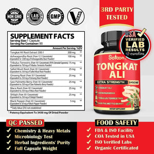 SATOOMI - Satoomi Natural Tongkat Ali Root Extract 3450Mg. 90 Capsulas - The Red Vitamin MX - Suplementos Alimenticios - {{ shop.shopifyCountryName }}