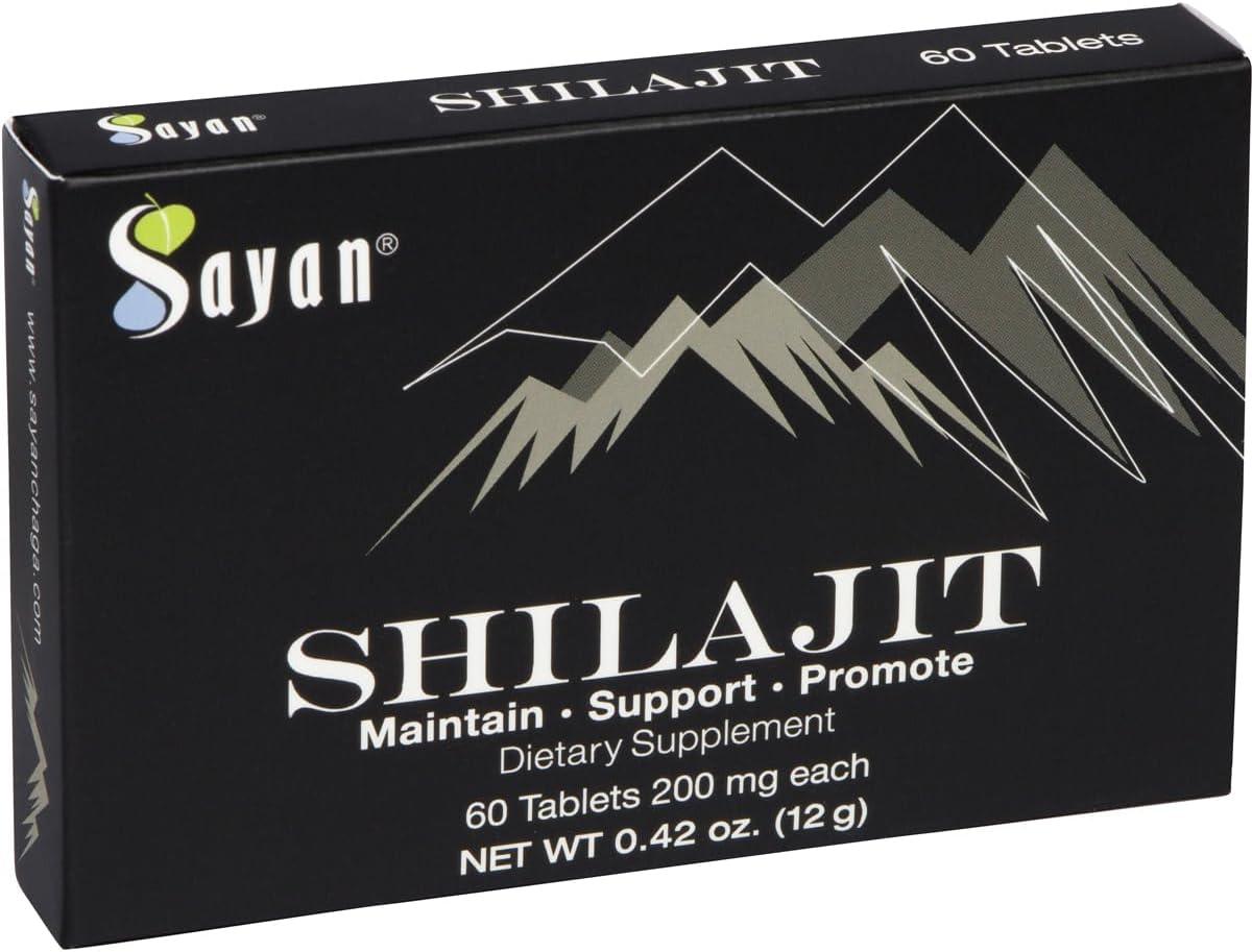 SAYAN - Sayan Pure Shilajit Genuine Black Resin Mineral Pitch Tablets 60 Tabletas - The Red Vitamin MX - Suplementos Alimenticios - {{ shop.shopifyCountryName }}