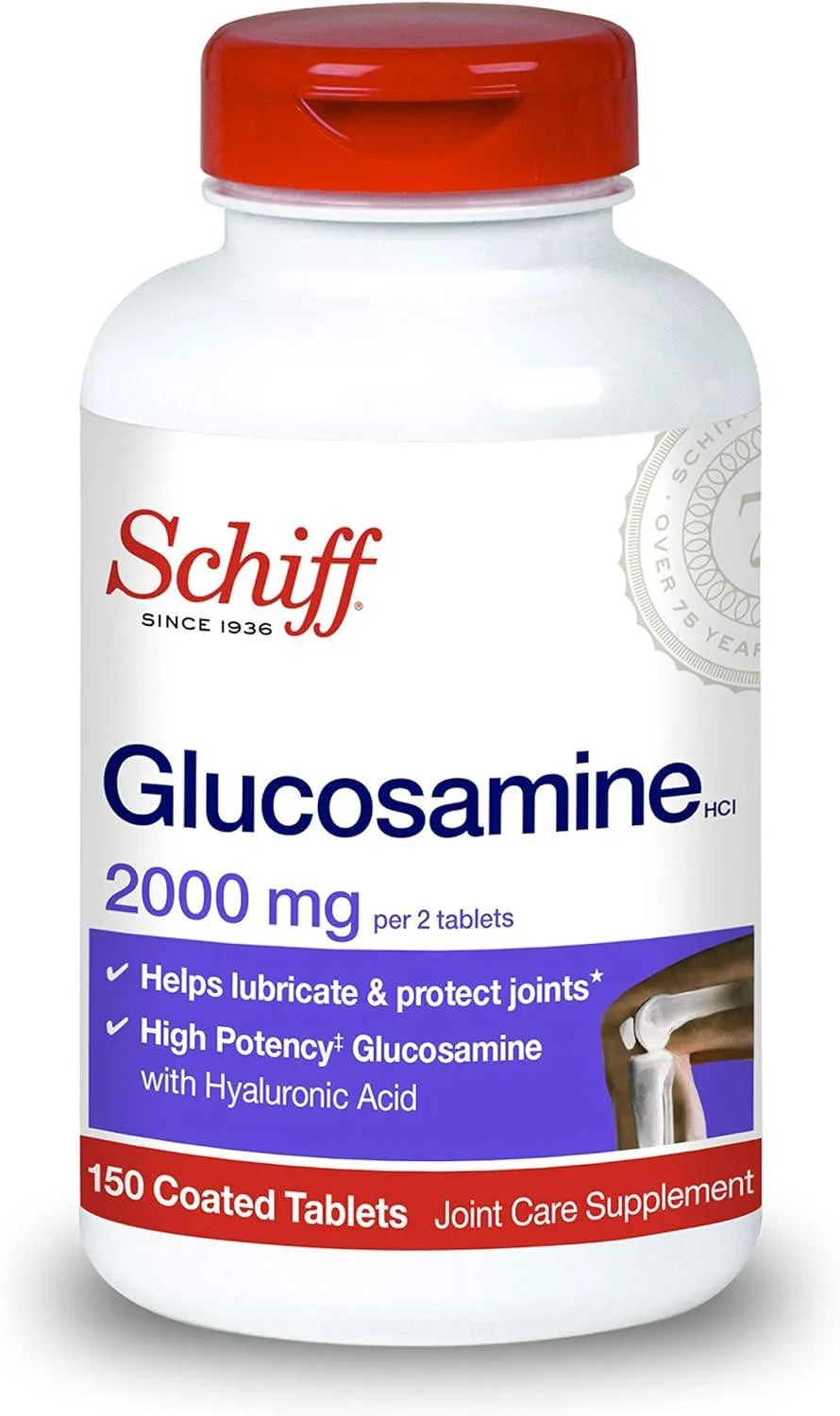 SCHIFF - Schiff Glucosamine 2000Mg. 150 Tabletas - The Red Vitamin MX - Suplementos Alimenticios - {{ shop.shopifyCountryName }}