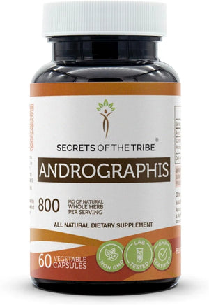 SECRETS OF THE TRIBE - Secrets of the Tribe Andrographis 800Mg. 60 Capsulas - The Red Vitamin MX - Suplementos Alimenticios - {{ shop.shopifyCountryName }}