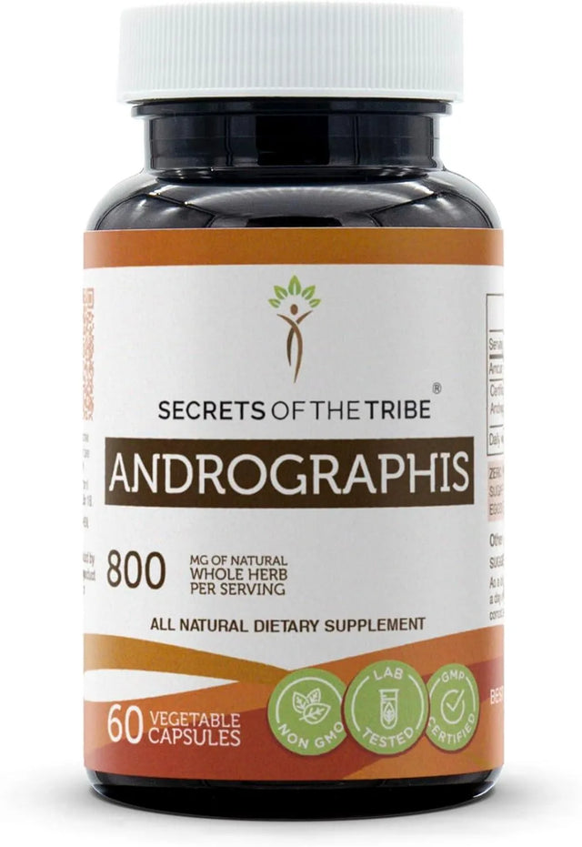 SECRETS OF THE TRIBE - Secrets of the Tribe Andrographis 800Mg. 60 Capsulas - The Red Vitamin MX - Suplementos Alimenticios - {{ shop.shopifyCountryName }}