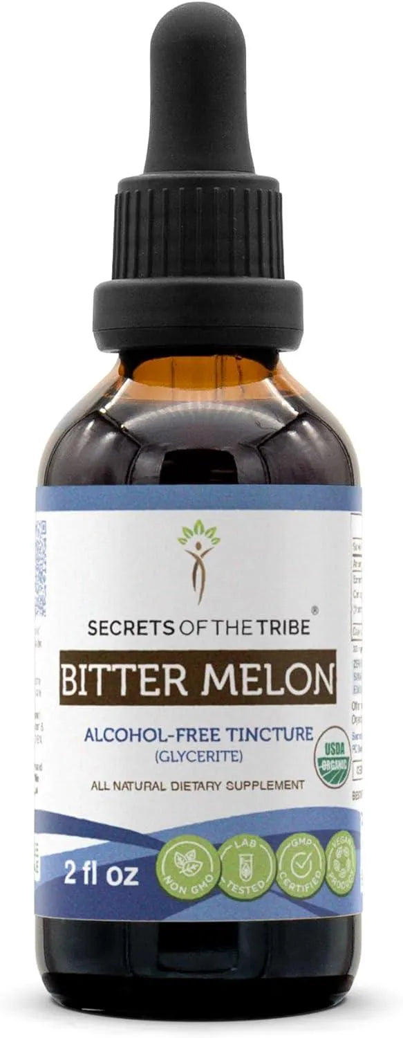 SECRETS OF THE TRIBE - Secrets of the Tribe Bitter Melon Alcohol-Free Extract 2 Fl.Oz. - The Red Vitamin MX - Suplementos Alimenticios - {{ shop.shopifyCountryName }}