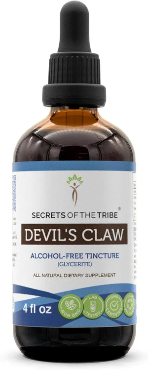 SECRETS OF THE TRIBE - Secrets of the Tribe Devil's Claw Tincture Alcohol-Free Liquid Extract 4 Fl. Oz. - The Red Vitamin MX - Suplementos Alimenticios - {{ shop.shopifyCountryName }}