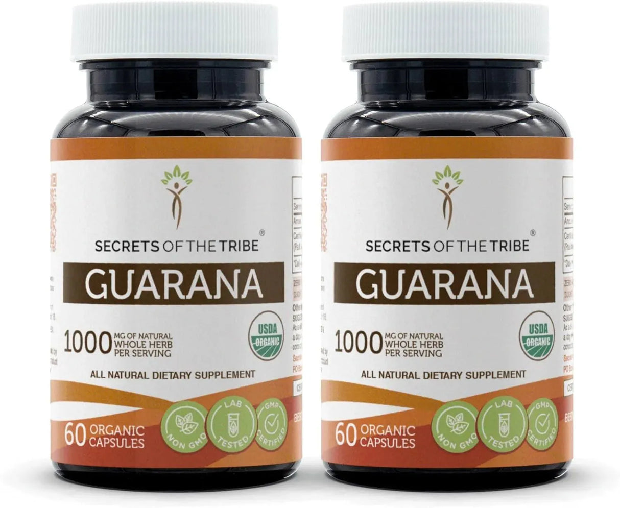 SECRETS OF THE TRIBE - Secrets of the Tribe Guarana 1000Mg. 60 Capsulas 2 Pack - The Red Vitamin MX - Suplementos Alimenticios - {{ shop.shopifyCountryName }}