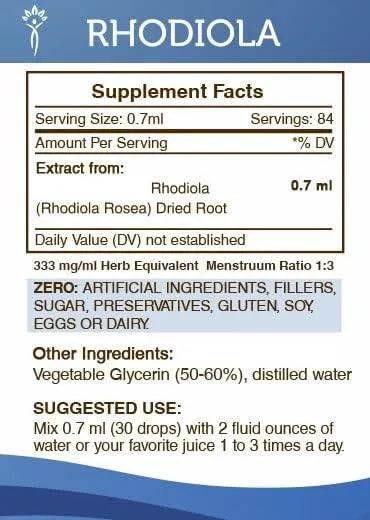 SECRETS OF THE TRIBE - Secrets of the Tribe Rhodiola Tincture 655Mg. 2 Fl.Oz. - The Red Vitamin MX - Suplementos Alimenticios - {{ shop.shopifyCountryName }}