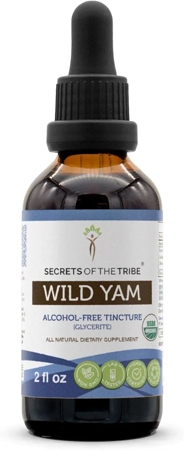 SECRETS OF THE TRIBE - Secrets of the Tribe Wild Yam Organic Tincture 2 Fl. Oz. - The Red Vitamin MX - Suplementos Alimenticios - {{ shop.shopifyCountryName }}